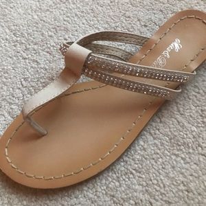 Italian leather soled sandals